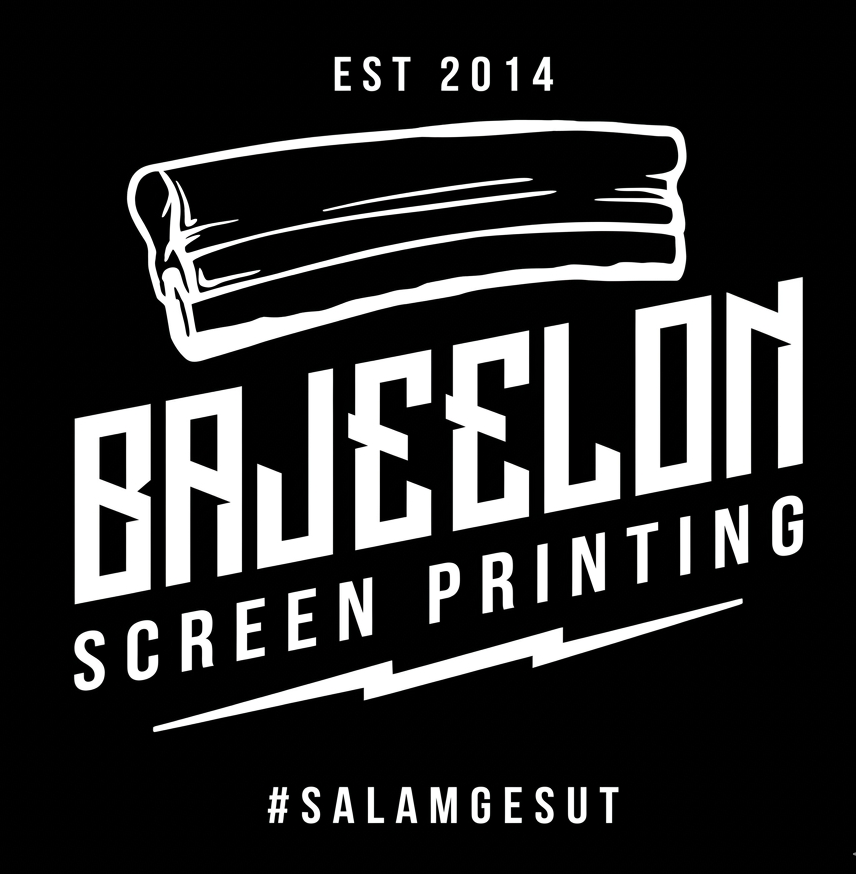 Logo Bajeelon Screen Printing
